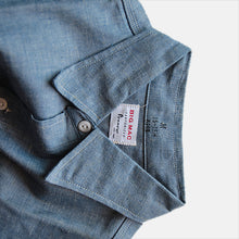 Load image into Gallery viewer, MADE IN USA N.O.S 1950's "BIG MAC" BLUE CHAMBRAY WORK SHIRT (15H)