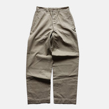 Load image into Gallery viewer, 1950's "U.S.ARMY" MILITARY CHINO TROUSER (SZ W32 L30)
