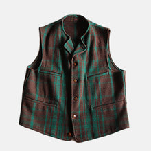Load image into Gallery viewer, 1920's~ "CHIPPEWA FALLS WOOLEN MILL" WOOL VEST (MINT CONDITION)