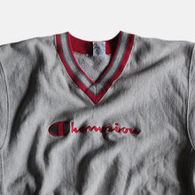 画像をギャラリービューアに読み込む, 1990's "CHAMPION" V-KNECK REVERSE WEAVE SWEAT SHIRT (X-LARGE)