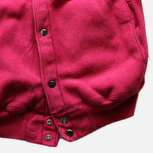 Load image into Gallery viewer, 1990's "CHAMPION" SNAP CARDIGAN (SZ MEDIUM / RASPBERRY / GOOD CONDITION)