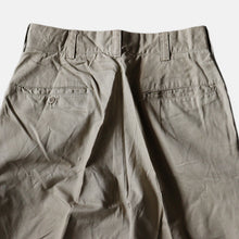 Load image into Gallery viewer, 1960's WORK CHINO TROUSER (SZ W30 L29 / GOOD CONDITION)