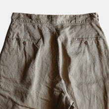 Load image into Gallery viewer, 1950's "U.S.ARMY" CHINO TROUSER (SZ W34×L33 / GOOD CONDITION)