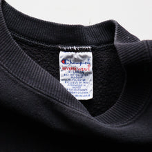 Load image into Gallery viewer, 1990's "CHAMPION" REVERSEWEAVE SWEAT SHIRT (SZ X-LARGE / SOLID BLACK)