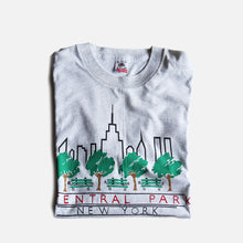 Load image into Gallery viewer, 1990's "CENTRAL PARK N.Y" SOUVENIR COTTON T-SHIRT (SZ XL / GOOD CONDITION)