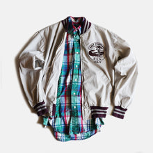 Load image into Gallery viewer, 1960's "CHAMPION" COTTON SPORTS JACKET (SZ MEDIUM / NATIVE FLOCK PRINT)