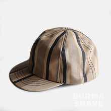 Load image into Gallery viewer, 1990's SHORT BILL STRIPE CAP (SZ 60cm / GOOD CONDITION)