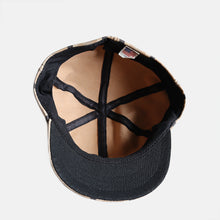 Load image into Gallery viewer, 1990's SHORT BILL STRIPE CAP (SZ 60cm / GOOD CONDITION)