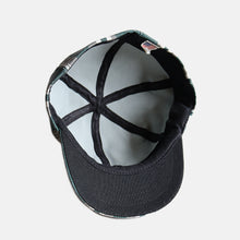 Load image into Gallery viewer, 1990's SHORT BILL STRIPE CAP (SZ 60cm / GOOD CONDITION)