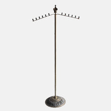 Load image into Gallery viewer, ANTIQUE BRASS CLOTHING RACK