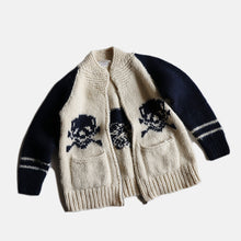画像をギャラリービューアに読み込む, 1970's "SKUL AND BONES"  COWICHAN SWEATER (VERY GOOD CONDITION)