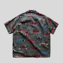 Load image into Gallery viewer, 1960's~ CLASSIC CAR COTTON S/S SHIRT (SZ XL / GOOD CONDITION)