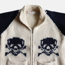 画像をギャラリービューアに読み込む, 1970's "SKUL AND BONES"  COWICHAN SWEATER (VERY GOOD CONDITION)