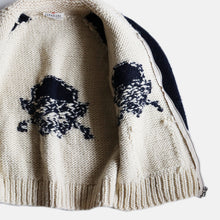 画像をギャラリービューアに読み込む, 1970's "SKUL AND BONES"  COWICHAN SWEATER (VERY GOOD CONDITION)