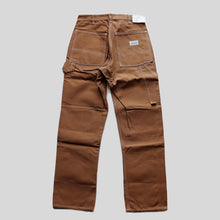 Load image into Gallery viewer, "CARTER'S" BROWN DUCK PAINTER PANTS (SZ W34×L32 / AROUND 1970's / DEADSTOCK)