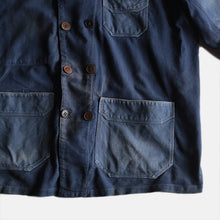 Load image into Gallery viewer, ~1940's FRENCH  DOUBLE BREASTED JACKET (AMAZING PATCH WORK)
