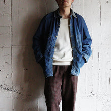Load image into Gallery viewer, 1940's~ "ELK BRAND" DENIM COVERALL (SZ ABOUT38 / GOOD FADE)