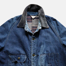 Load image into Gallery viewer, 1940's~ "ELK BRAND" DENIM COVERALL (SZ ABOUT38 / GOOD FADE)