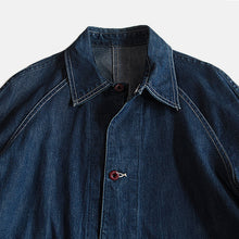 Load image into Gallery viewer, WW2 DENIM COVERALL WITH RED BUTTON (SZ MEDIUM)