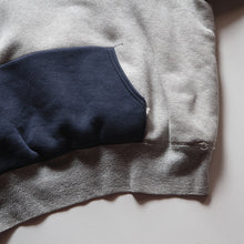 画像をギャラリービューアに読み込む, 1940's DOUBLE FACE TWO TONE COTTON SWEAT PARKA (X-LARGE)