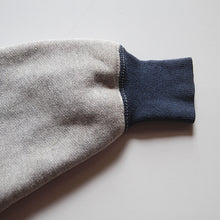 画像をギャラリービューアに読み込む, 1940's DOUBLE FACE TWO TONE COTTON SWEAT PARKA (X-LARGE)