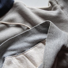 画像をギャラリービューアに読み込む, 1940's DOUBLE FACE TWO TONE COTTON SWEAT PARKA (X-LARGE)