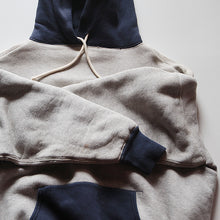 画像をギャラリービューアに読み込む, 1940's DOUBLE FACE TWO TONE COTTON SWEAT PARKA (X-LARGE)