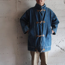 画像をギャラリービューアに読み込む, 1980's~ DENIM DUFFLE COAT (UNISEX)