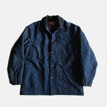Load image into Gallery viewer, 1960's "CARTERS" DENIM CHORE JACKET WITH LINING (LARGE) NEAR DEAD STOCK