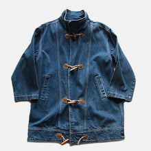 画像をギャラリービューアに読み込む, 1980's~ DENIM DUFFLE COAT (UNISEX)