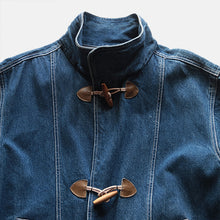 画像をギャラリービューアに読み込む, 1980's~ DENIM DUFFLE COAT (UNISEX)