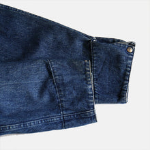 Load image into Gallery viewer, 1990's "RALPH LAUREN" FIRE MAN DENIM JACKET (SZ LARGE / MINT CONDITION)