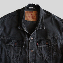 画像をギャラリービューアに読み込む, 1990's "LEVI'S" 70507-4159 DENIM TRACKER (SZ LARGE / GOOD CONDITION)