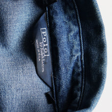 画像をギャラリービューアに読み込む, 1980's "RALPH LAUREN" DENIM SWING TOP (SZ LARGE / MADE IN USA / GOOD CONDITION)