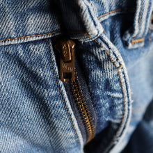 画像をギャラリービューアに読み込む, 1970's "LEVI'S" 505 DENIM PANTS (SZ W32×L31.5 / BEAUTIFUL WHIRLPOOL REPAIR"