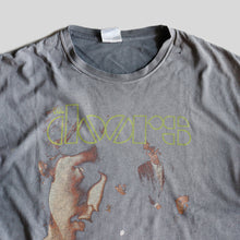 Load image into Gallery viewer, 1990's "THE DOORS" COTTON T-SHIRT (SZ ABOUT XL / SUPER FADE / BORO)