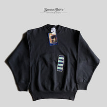 画像をギャラリービューアに読み込む, 1990's "FRUIT OF THE LOOM" SWEAT SHIRT (SZ MEDIUM / BLACK / DEADSTOCK)