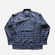 Load image into Gallery viewer, 1960's "W.T.GRANT" RAYON×COTTON BOX SHIRT (SZ 15 HALF / DEADSTOCK)