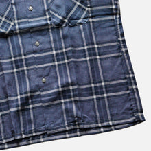 Load image into Gallery viewer, 1960's "W.T.GRANT" RAYON×COTTON BOX SHIRT (SZ 15 HALF / DEADSTOCK)
