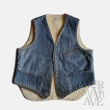 画像をギャラリービューアに読み込む, 1960's~ "MADEWELL" DENIM VEST (SZ MEDIUM / GOOD INDIGO)