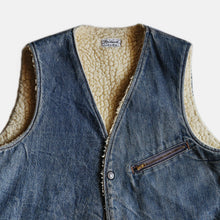 画像をギャラリービューアに読み込む, 1960's~ "MADEWELL" DENIM VEST (SZ MEDIUM / GOOD INDIGO)