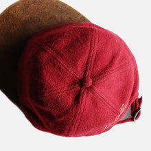 画像をギャラリービューアに読み込む, 1990's "EDDIE BAUER" OUTDOOR CAP (SZ L-XL / LEATHER & WOOL / MINT CONDITION)