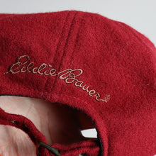 画像をギャラリービューアに読み込む, 1990's "EDDIE BAUER" OUTDOOR CAP (SZ L-XL / LEATHER & WOOL / MINT CONDITION)