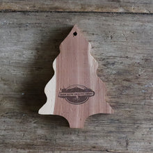 Load image into Gallery viewer, VINTAGE "EDDIE BAUER" WOOD ADBERTISING (TREE)