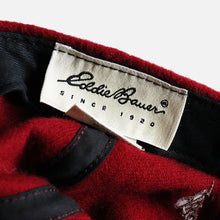 画像をギャラリービューアに読み込む, 1990's "EDDIE BAUER" OUTDOOR CAP (SZ L-XL / LEATHER & WOOL / MINT CONDITION)