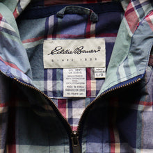 画像をギャラリービューアに読み込む, "EDDIE BAUER" MADRAS HOODED ANORAK (SZ LARGE / GOOD CONDITION / AROUND 1990's)
