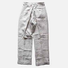 画像をギャラリービューアに読み込む, "MIDNORTH TAILORS" FRENCH LINEN WIDE LEG (ECRU)