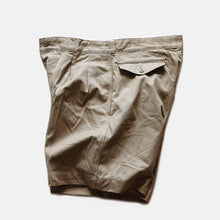 Load image into Gallery viewer, 1950's FRENCH ARMY M-52 CHINO SHORTS (SIZE NO.5 W35 / DEADSTOCK)
