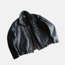 Load image into Gallery viewer, VINTAGE FRENCH AIR FORCE LEATHER JACKET (MEDIUM) MINT CONDITION