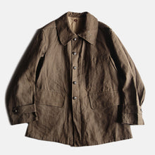 画像をギャラリービューアに読み込む, ~1930's FRENCH ARMY M-35 LINEN JACKET (MEDIUM) MINT CODITION